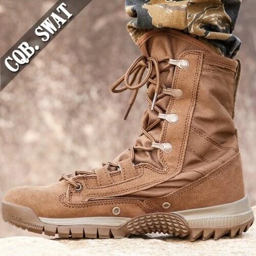 Winter breathable super light 07 combat boots mens high-top military tactical Marine Martin military mens Marine boots