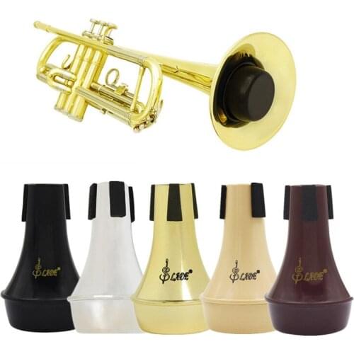 1ps Mini Semi-closed Trumpet Mute Jazz Wind Instrument Practice Musical Stage Buffer Trumpet accessories