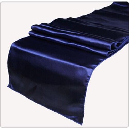 36 piece navy blue table runners For Wedding FREE SHIPPING chemins de table pour le mariage