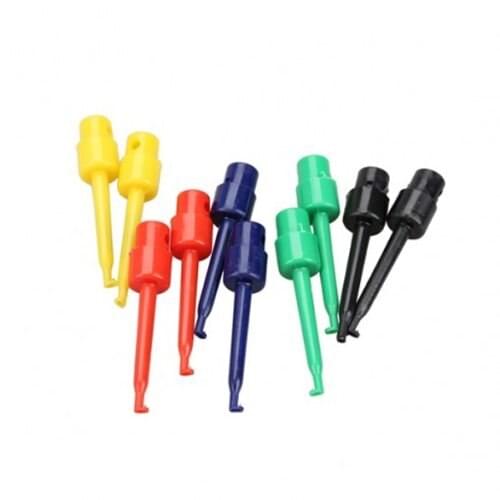 40pcs Small Plastic Test Hook Clip SMD PCB IC Test Probe ADAPTER CONNECTOR