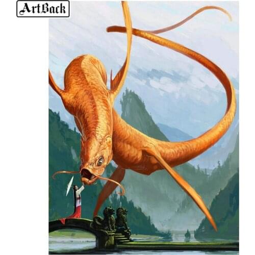 5d diy diamond painting cartoon grotesque full square drill 3d diamond embroidery crystal diamond mosaic decorative painting