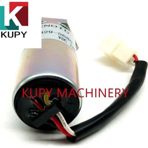 For EX70/ZAX55/SK75-8 flameout switch flameout solenoid valve 24V OE:897209-1152 8972091152 High quality excavator accessories