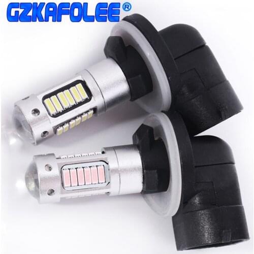 Gzkafolee 880 881 H27 Car LED Bulb 30 SMD 4014 chip Auto Fog Light for Volkswagen Audi Hyundai Kia Buick