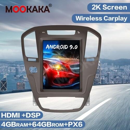 Tesla Style Android 9.0 64GB Car Multimedia Player GPS Navigation For Opel Regal lnsignia 2009-2013 Radio Auto Stereo Head Unit