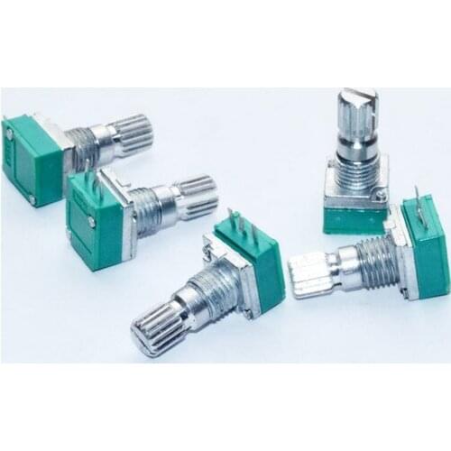 Free ship 200pcs/lot new Single union potentiometer B10K 09 seal type volume potentiometer RV09 adjustable potentiometer