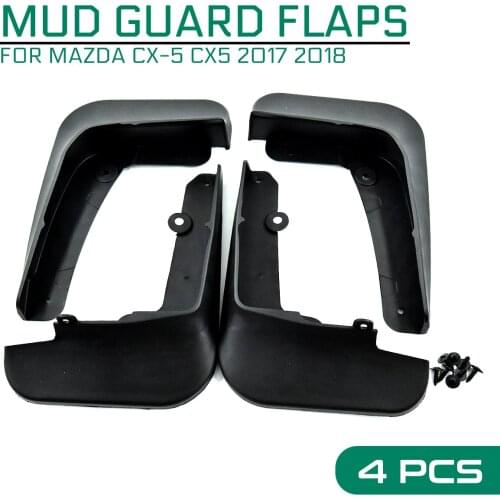For Mazda CX-5 CX5 2017 2018 Mud Flaps Car Fender Flares Mudguards Mudflaps Splash Guards Accessories