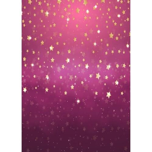 Photo Studio Photographic Background Golden Stars Pattern Fabric Vinyl Photo Backdrops for sale Photography Baby Child Photocall