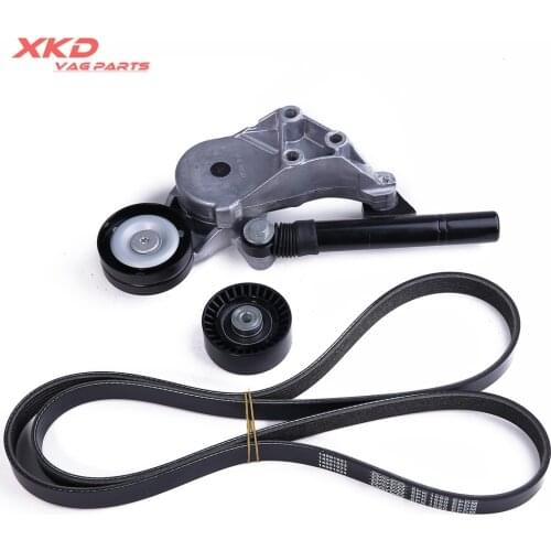 Drive Belt Tensioner Kit For AU-DI A3 V-W Golf Jet-ta Bora Beetle Caddy