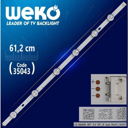 LG INNOTEK DRT 3.0 55_B TYPE REV00 0819 - 61.2 CM 6 LED- (WK-135) - 35137 IN KIND