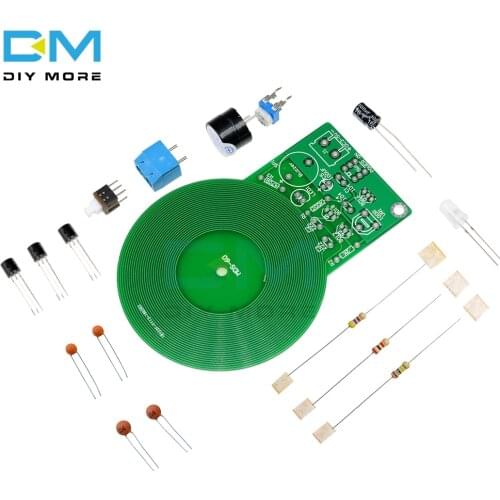 DIY Kit Metal Detector Kit Electronic Kit DC 3V-5V 60mm Non-contact Sensor Board Module Electronic Part Metal Detector DIY