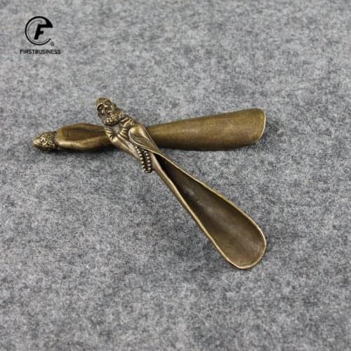 2020 New Tea Scoops Shovel Brass Copper Dharma Root Bamboo Coffee Black Tea Spoon Powder Teaspoon Teaware Tea Ceremony Ice Cream