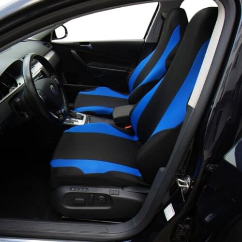 2PC New Universal Seat Covers Car Interior Front Seat Cushion Cover Single Seatpad for VW Golf Audi A4 BMW ix35 Benz Honda Civic