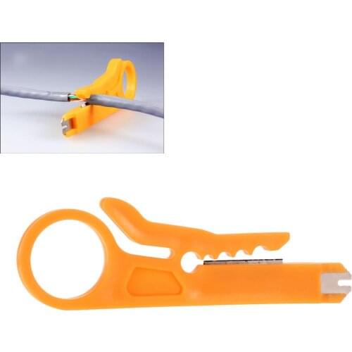 Portable Wire Stripper Knife Crimper Pliers Crimping Tool Cable Stripping Wire Cutter Multi Tools Cut Line Pocket Multitool New