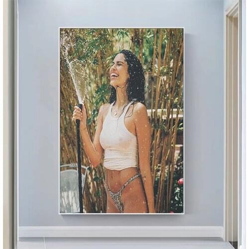 Silk Cloth Wall Poster Juliana Herz Sexy Model Star Art Home Decoration Gift