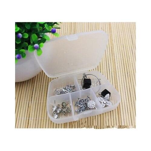 New 5 Compartments Plastic Box Jewelry Bead Storage Container Craft Organizer medical kit