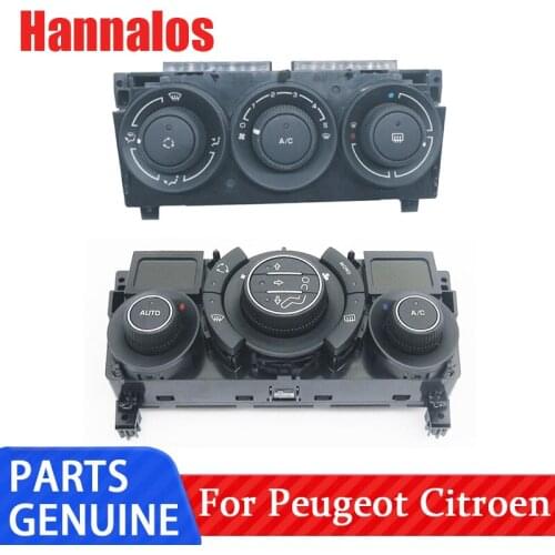Suitable for Peugeot 3008 air conditioning panel control panel rotary button AC switch logo air conditioning panel original