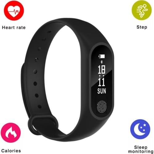 M2 Smart Band Women Men Unisex Bluetooth Smart Bracelet Sleep Fitness Tracker Pedometer Wristband For Android IOS