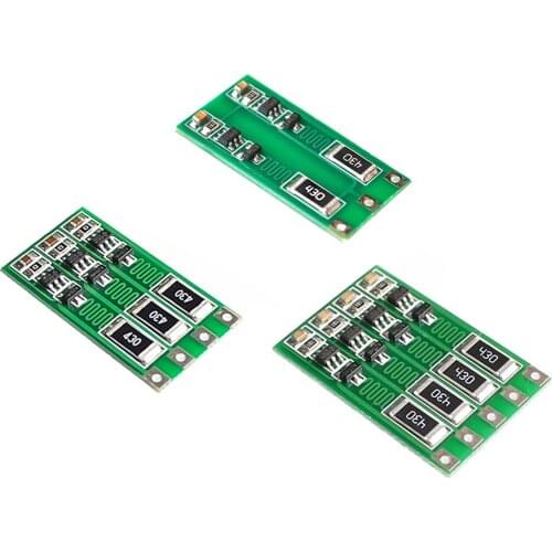 Universal 2S 3S 4S 100mA External balanced Board 18650 Lithium Battery Module with balance 7.4V 8.4V 11.1V 12.6V 14.8V
