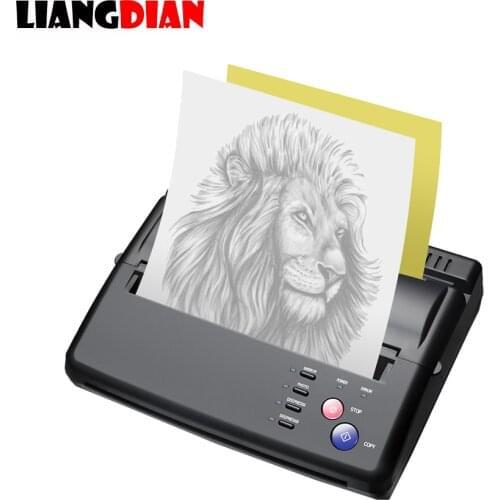 Tattoo Transfer Machine Device Copier Printer Drawing Thermal Stencil Maker Tools For Tattoo Photos Transfer Paper Copy Printing