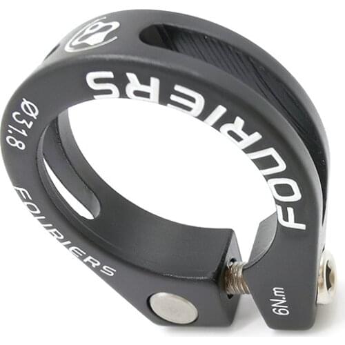 Fouriers 31.8/34.9mm Aluminium Alloy MTB Road Bicycle Seatpost Clamp Bike Cycling Seat Post Tube Clip Bike Parts