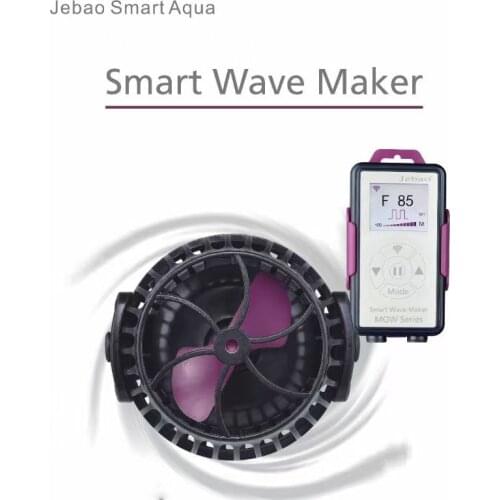 MOW-3/5/9/16/22 Aquriaum Water Pump Jebao New Smart Wave Maker Pump With WiFi LCD Display Controller Aquarium Filter For Plant