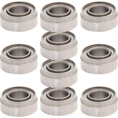 10pcs Ceramic Bearings Dental High Speed Handpiece Air Turbine 6.35*6*3.175*2.7