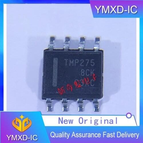 10Pcs/Lot New Original Import Tmp275aidr Tmp275 Sop-8 0.5 ℃ Digital Output Temperature Sensor Chip