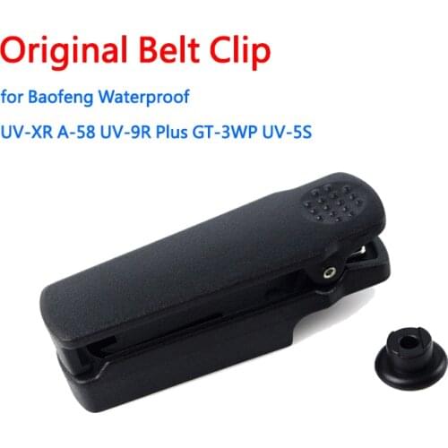 10pcs Original Baofeng UV-9R Waterproof Belt Clip for Baofeng Waterproof UV-XR A-58 UV-9R Plus GT-3WP UV-5S Series Walkie talkie