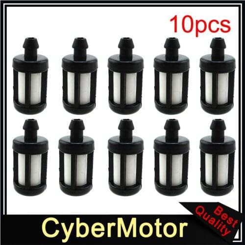10x Fuel Filter For Stihl 029 026 034 036 038 070 MS170 MS180 MS200 MS210 MS230 MS250 MS260 MS290 MS310 MS340