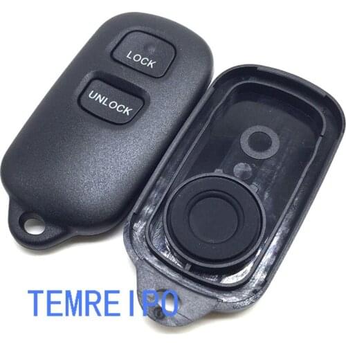 20pcs/lot Replacement car remote control key case for toyota 2+1 button key cover entry remote fob selling