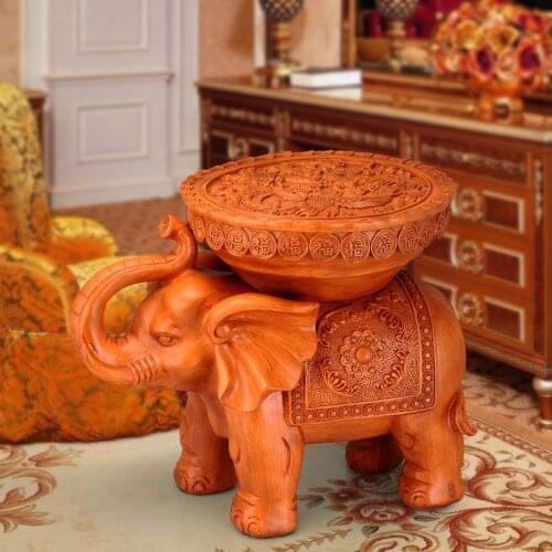 2014, paragraph Southeast Asian style resin crafts ornaments resin elephant stool changing his shoes creative gifts