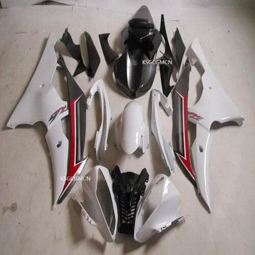 White&Black car body Moto Fairings Kit For Yamaha YZF R6 2008-2014 YZF R600 2009 2010 2011 2012 2013 ABS Injection Mold