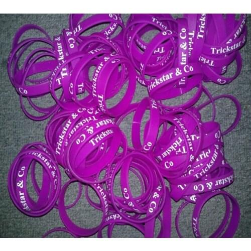 Free shipping custom solid black silicone bangle with yellow logo or text screen printed silicone wristband bracelet 100pcs/lot