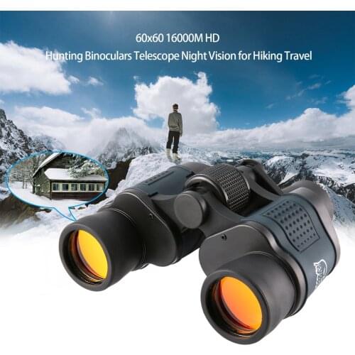 Spotting Binocular 60x60 3000M Zoom HD Night Vision Hunting Binoculars Telescope Theater Hunting Binoculo visor nocturno caza