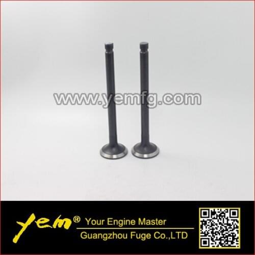 For Mitsubishi engine parts K4N engine valve inlet/exhaust valve