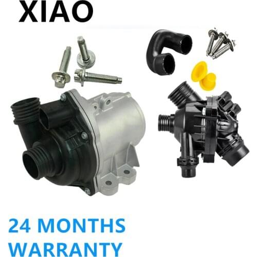 Electric Water Pump + Thermostat Set For BMW X3 X4 X5 X6 335i 535i 740i 640i 1 Series M 11517588885 11510392553 11517563659
