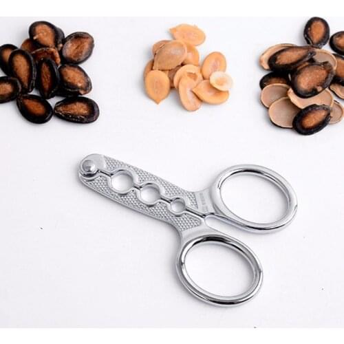 Walnut Pine Nutcracker Seed Melon Cracker Kitchen Clamp Opener sunflower Household tool Sheller Nut Plier Scissor