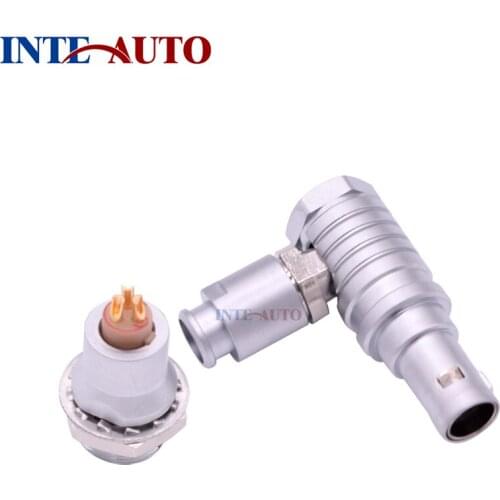 M12 push pull self-latching circular connector 1B THG elbow male plug ZEG female fixed socket 2,3,4,5,6,7,8,10,14,16 Pin