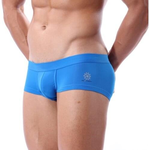 Clear inventory Newly Design PINKHERO Men Striped Cotton Underwear Gay Boxer Underpants Striped underwear man cueca masculina