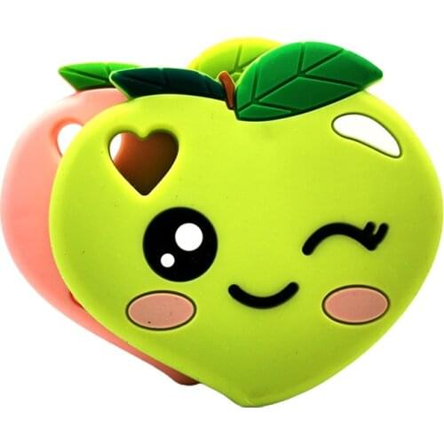 Silicone Baby Teether For Teeth Toys Toddle Safe BPA Free Teething Babies Accessories Newborn Pacifier Clip Gift For Baby