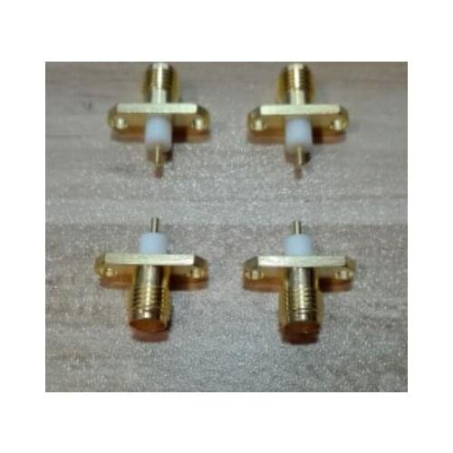 SMA-KFD two-hole flange diamond head antenna adapter RF connector sma head