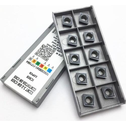Turning tool CCMT09T308 SM IC907 CCMT09T308 SM IC908 External turning tool Carbide insert Tokarnyy turning insert CCMT 09T308