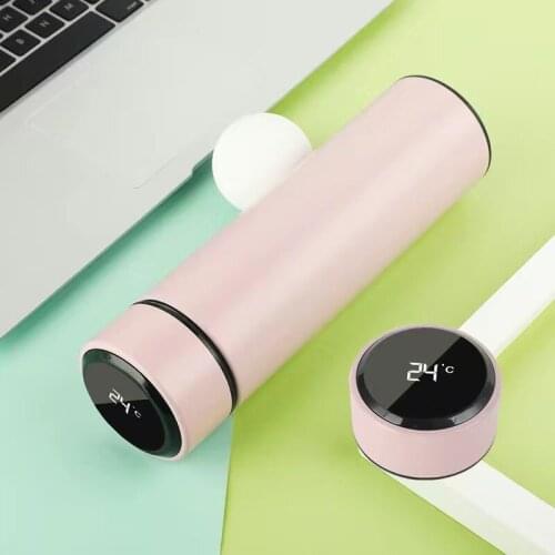 Stainless Steel Smart Thermos Temperature Display Insulation Cup Vacuum Flasks Coffee Mug Tea Milk Mug Thermo Bottle Christmas