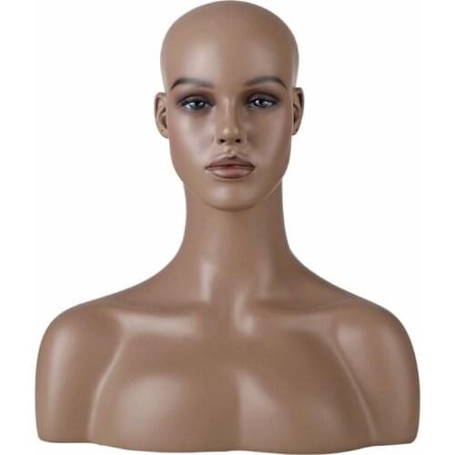 Female Firberglass Mannequin Head