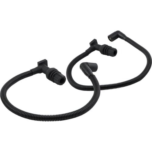 2Pcs Low Ohm Performance Plug Wire Set For Polaris Ranger RZR 800 4012888/9 2011-2017 for Polaris Ranger Crew 800 Dropshipping