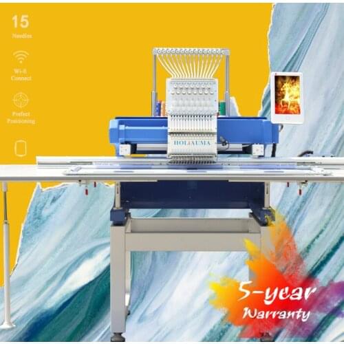 HOLiAUMA BEST Selling for Single head T-shirt/cap/flat Computerizes Embroidery Machine