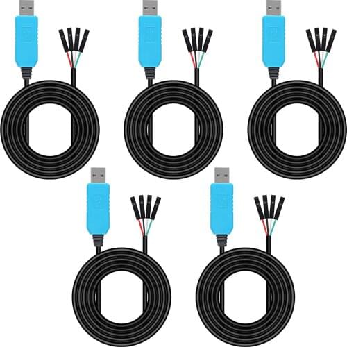 PL2303 TA USB TTL RS232 Convert Serial Cable PL2303TA Compatible with Win XP VISTA 7/8/8.1 for Raspberry Pi USB Programming USB