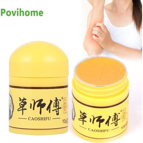 10g Antipruritic Antibacterial Cream Natural Herbal Extracts Anti-itch Ointment Eczema Psoriasis Relief Itching Skin Plaster