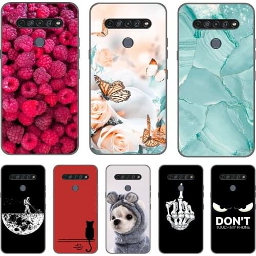 For LG K51S Case Silicone Soft TPU Back Cover for LG K61 Case Phone Cases for LG V60 ThinQ 5G coque for LG K41s Cover Fundas