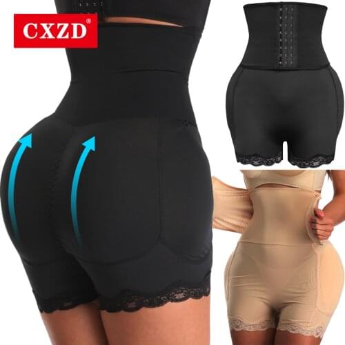 CXZD Womens Hip Enhancer Shapewear Corset Padded Butt Lifter Thigh Slimmer Panties Body Shaper Slimming Underwear Panty Shorts